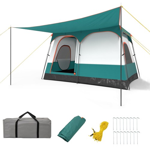 Person camping tent with - 4-6,