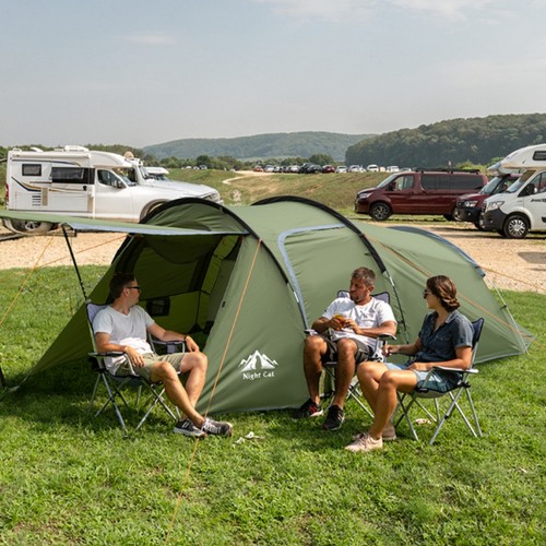 Waterproof family tunnel tent - waterproof,