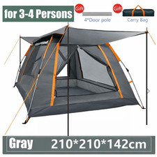 Dark Gray Tent / GR3-4 Person