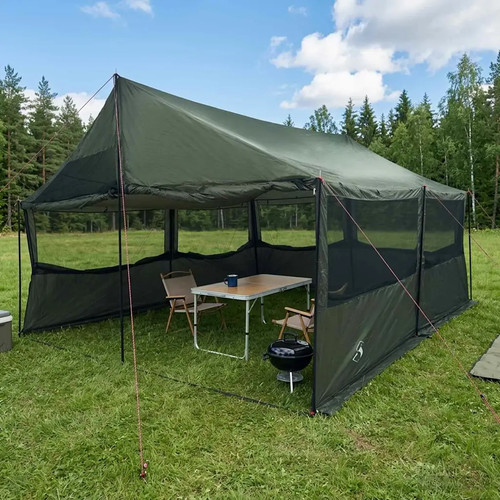 Family tent army - family,