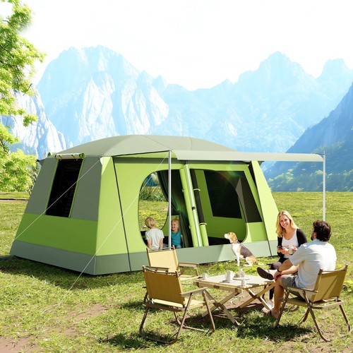 Outsunny two room dome tent - outsunny,