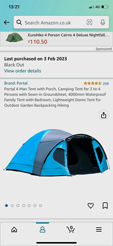 Portal person dome tent - portal,