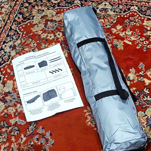Grey black dome camping - grey,