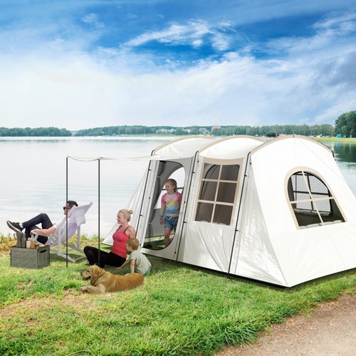 Outsunny man tunnel tent - outsunny, 3-4