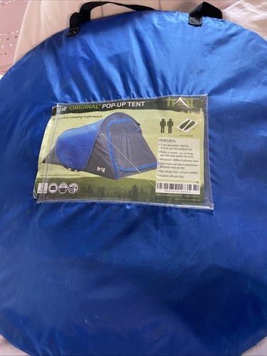 Trail man pop tent - up, blue