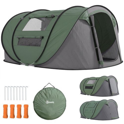 Outsunny camping tent dome - camping,