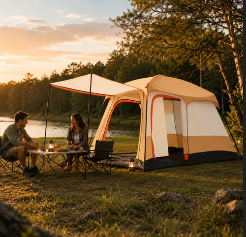 Outdoor large tent people - large, 4-12