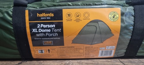 Halfords person dome tent - 2,
