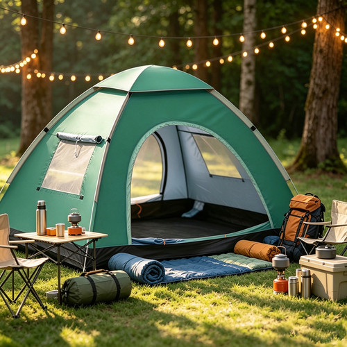 Man person pop up tent - 3-4,
